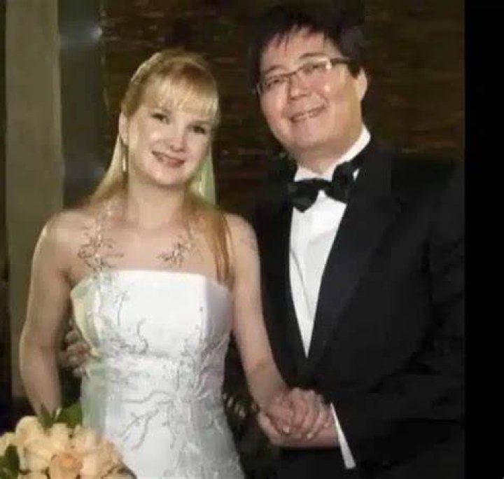 Early days: Elize and Marcos lived together for three years before his divorce was finalized, and they got married